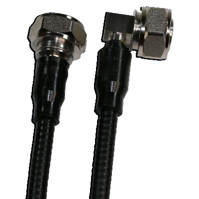 China Brass DIN 7/16 Male Connector For 1/2 Cable Coaxial Cable Connector for sale