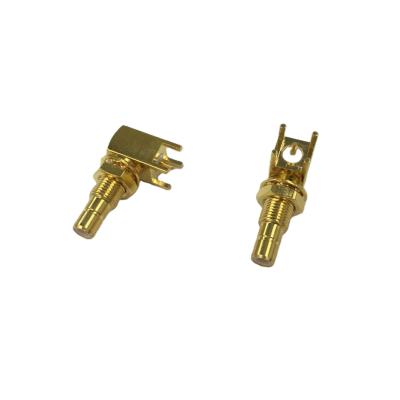 China RF right angle smb male connector for pcb board for sale