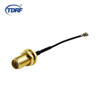 China IPEX MHF U.FL RF Coaxial Cable 1.13mm RF To SMA Female Jack Hole 5cm 2in 0-3Ghz for sale