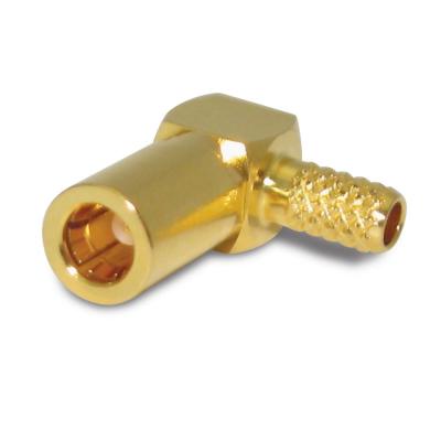 China RF Bulkhead Mount SSMB Male / Coaxial Jack Connector / RF Plug For PNC , GPS for sale