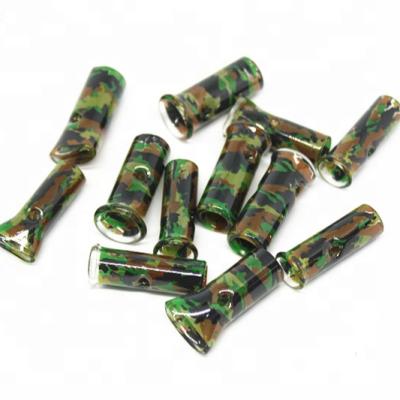 China Customized Logo Heat Resistant Wrapped Colorful Cigarette Glass Filter Tips Smoking Accessories for sale