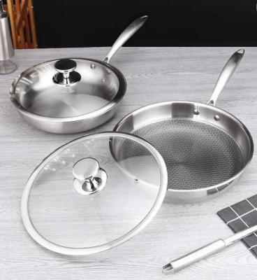 China Stainless Steel Fry Pans and Skillets zu verkaufen