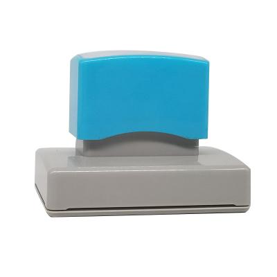 China High Quality Desktop 80*50mm Instant Stamp Mount Pre Inked Photosensitive Stamp Handle Ink Stamp Holder for sale