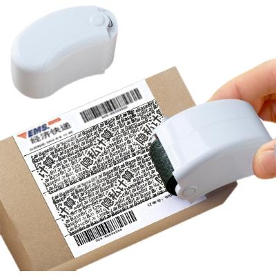 China Office Identity Protection Roll Stamps Kit Confidential Address Blocker Identity Theft Prevention Security Wide Rolling Stamp for sale