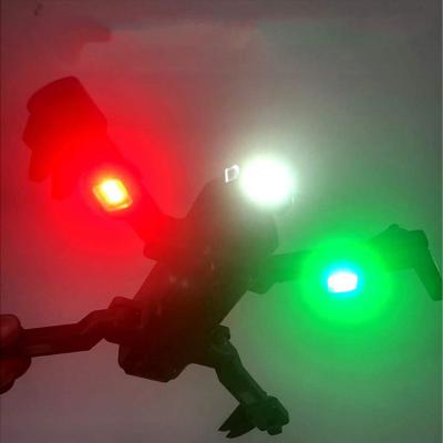 China Anti-collision Tail /Model Aircraft Night Flying Mini Signal Flashing Warning Light ABS 7 Colors Drone Strobe Light USB LED Bike for sale