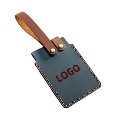 China Protect Your Car Vintage Brown Black Genuine Leather Key Chain Key Holder Clean Leather Wallet Key Case for sale