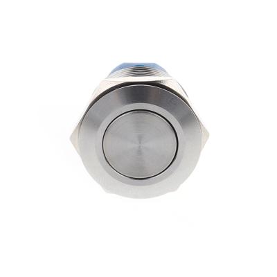 China Wholesale Stainless Steel Self Lock Momentary Toilet 3pin 22mm Push Button Without Lamp for sale