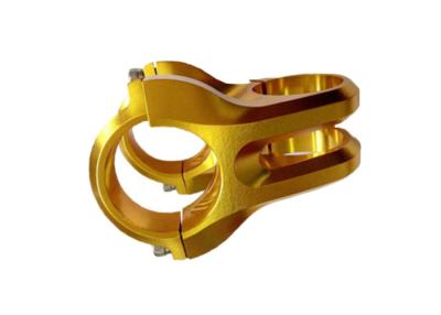 China Precision Brass Machined Parts Brass H58 H59 H61 Gold Finish -/+ 0.001mm Tolerance for sale