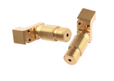 China Custom CNC Brass Lathe Turning Parts , Mechanical Spare Parts ISO9001 Certification for sale