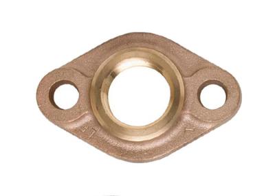 China Precision CNC Metal Parts 2'' Bronze Meter Flanges with Polishing for sale