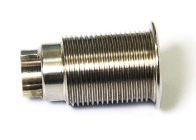 China Custom Lathe Machine Parts Connector Thread Screw Stainless steel Material for sale