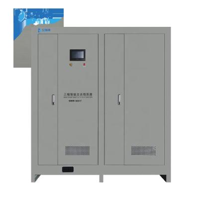 China Stablizing the voltage 100kva 80kw Power Source 3 Phase Automatic Voltage Regulator Frequency Stabilizer for sale