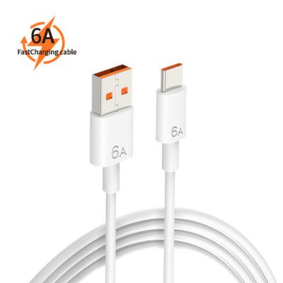 China 6A Fast Charging Cord USB2.0 Fast Charging Type C Mobile Phone Cable For Mobile Phones 6a USB-C Charger for sale