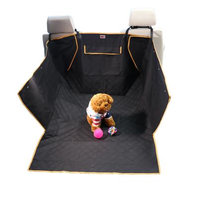 China Travel Dog Car Trunk Protector Waterproof Cargo Liner Mat With Sides Seat Covers For Bucket Seats for sale