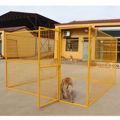 China Breathable Outdoor Large Pet Cage Large Dog Mesh Cage Outdoor Portable Dog Cages for sale