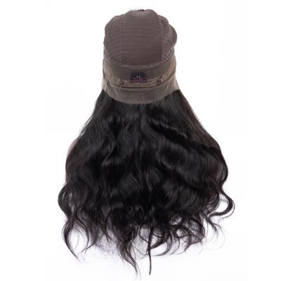 China Good Texture Can Keep Apple Girl Wholesale 360 ​​Lace Frontal Wig Long Time, Remy Malaysian Body Wave Human Hair Wigs, Virgin Aligned Cuticle Hair Lace Frontal Wigs for sale