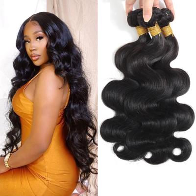 China Good Texture Can Keep Long Time 8 36 38 40 Inch Raw Indian Hair Bundles, Wholesale Virgin Hair Vendors Hair Bundles, Body Wave Cuticle Aligned Virgin Hair for sale