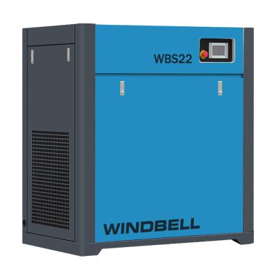 China 25Hp 30Hp 110Cfm 240V Tankless Oil Lubricated Two Stage Electric Rotary Screw Air Compressors For Sale for sale