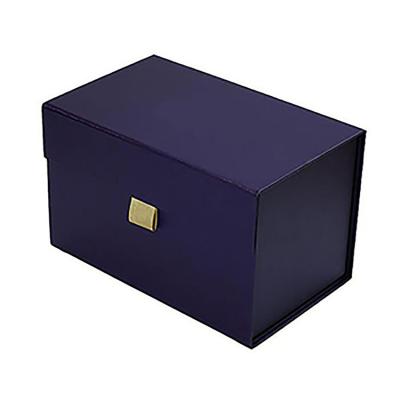 China Materials Factory Direct Custom Luxury Large Closure Recycled Magnetic Gift Box for sale