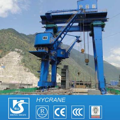 China Hydro power station application Double Drum Wire Rope winch gate hoist for sale