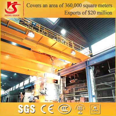 China Economic Prices QDY 5-74T Overhead Crane Casting and Foundry Overhead Crane for sale