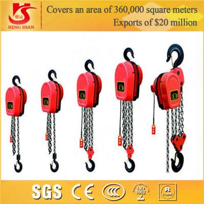 China Year 2015 Chain Block,Chain Pulley Hoist, Electric Chain Hoist for sale