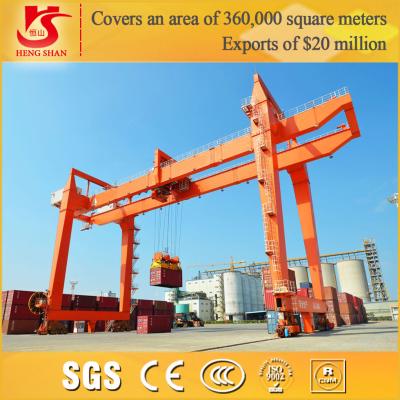 China With CE Certificated Double Girder Container Gantry Crane 120T for sale