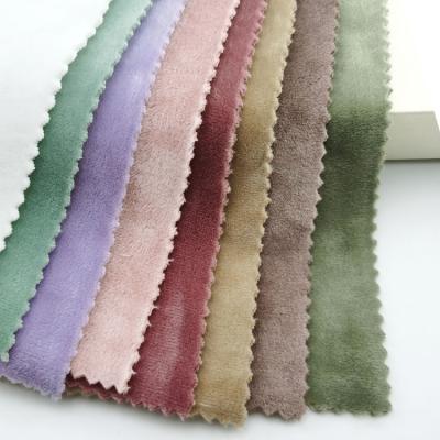 China Anti-static Super Soft Velor Updraft Velvet Cloth Warm Winter Fabric For Underwear Sweater Dressing for sale