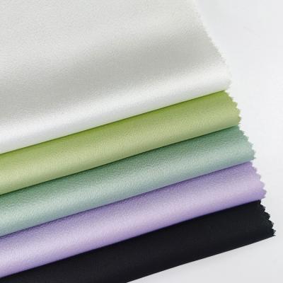 China High Quality Acetic Acid Ice Cream 100% Polyester 80D SPH Fabric, Wedding Dress Blouse Silk Satin Fabric for sale