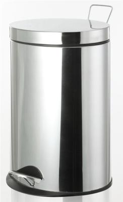 China Stainless steel waste bin by pedal open for sale