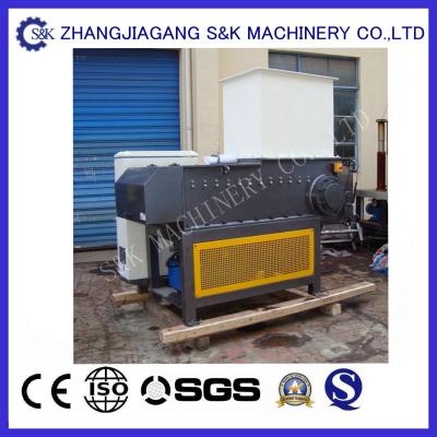 China Recycling Shredding Cloth Single Shaft Shredder Machine , Waste Grinder Machine for sale