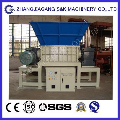 China Rubber Tire Waste Recycling Equipment Double Shaft Shredder CE / ISO for sale