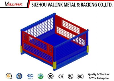 Chine Récipients de grillage/poubelles stockage soudés colorés résistants de grillage à vendre