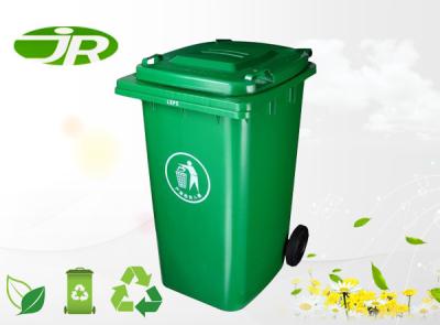 China 120L Plastic Waste Bin Outdoor Standing Square Mothproof / Nontoxic for sale