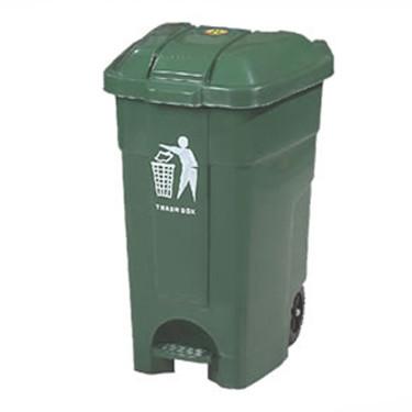 China 70L plastic waste bin with foot pedal for sale