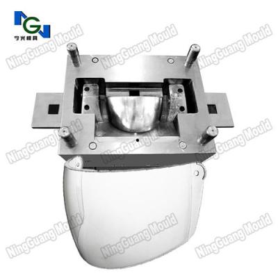 China Plastic Transparent Helmet lens mould for sale