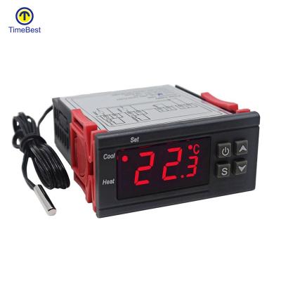 Chine PC DC 12V Digital LCD Thermostat Flame Retardant Temperature Controller For Incubator Two Relay Output Thermoregulator à vendre