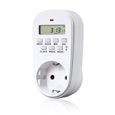 中国 Hot Sale 220V Programmable Timer Switch Automotive OFF Digital Timer In Switch Socket Outlet 販売のため