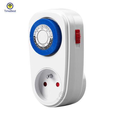 중국 Residential / General Purpose Daily Mechanical Timer Interval Plug In Timer Switch 판매용