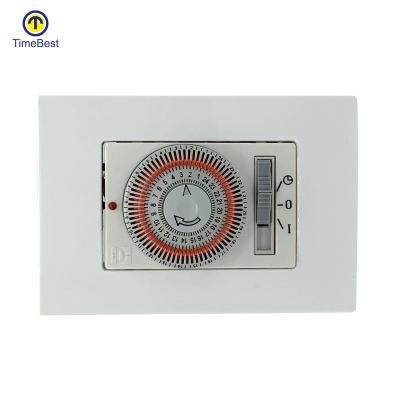 China Automatic Timing Control Machines Israel Built in Wall Timer Switch 24 Hours Mechanical Timer Module Te koop