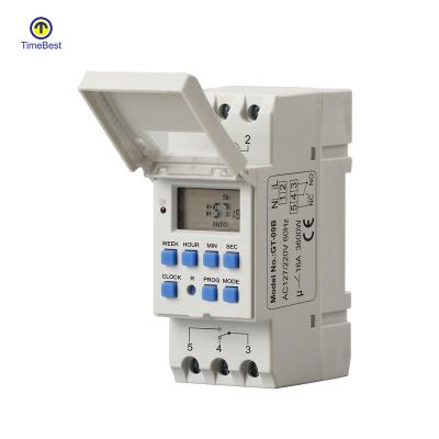 중국 Indoor Appliances Digital Customization 16A 24 Hour 110 Volt 240 Volt Time Switch Digital Timer Programmable Switch 판매용