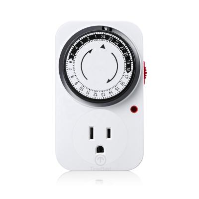 China Hot Selling Backup Energy Made In China 24 Hours Timer Mechanical Socket Manual en venta