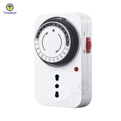 Китай Good Quality 16A Household Appliances 24 Hours Mini Countdown Mechanicall Timer продается