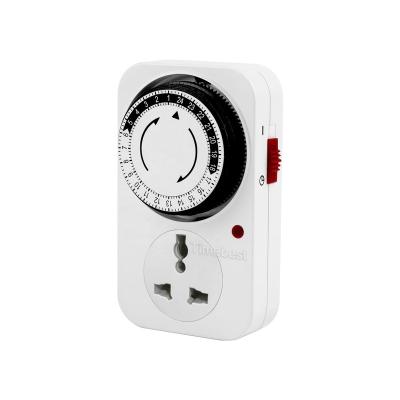 中国 Indoor Appliances 24 Hours Mechanical Timer Small Automatic Switch 220v Countdown Timer 販売のため