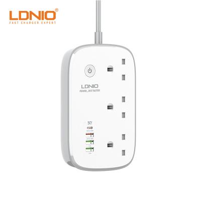 China Universal Band 3 Way Power Socket LDNIO SKW3453 USB Extender WiFi Extender Smart Home Office Residential / Multipurpose Outlet UK for sale