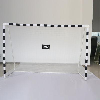 China Outdoor Sports Field Movable Aluminum Alloy Soccer Goal Frame For 11 People for sale