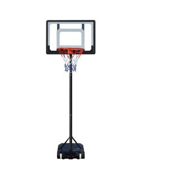 China System Steel Plastic Portable Outdoor Height 160-210CM Adjustable Basketball Hoop Stand for sale