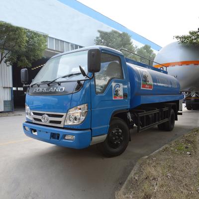 China Forland 3360 Fresh 5CBM Milk Transporting Truck 6000*2035*2280 for sale