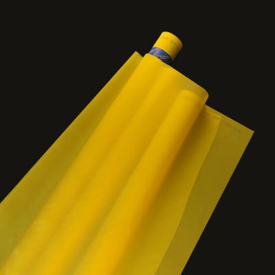 China High And Low Tension Yellow DPP 110T 280MESH 40UM Bolting Cloth Screen Printing Mesh/Silk Elongation/Polyester Screen Mesh for sale