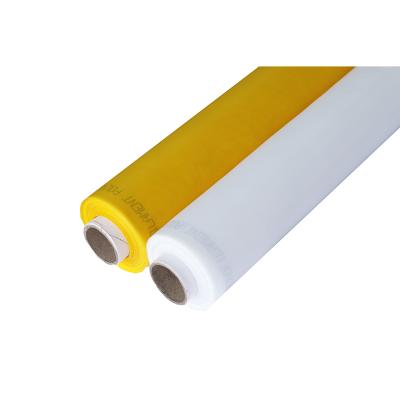 China Low Elongation Shipping Cnymesh 77T 195Mesh 55UM 80Meters Silk Screen Cnymesh 77T 195Mesh 55UM 80Meters Free White Printing Mesh Polyester Fabric for sale